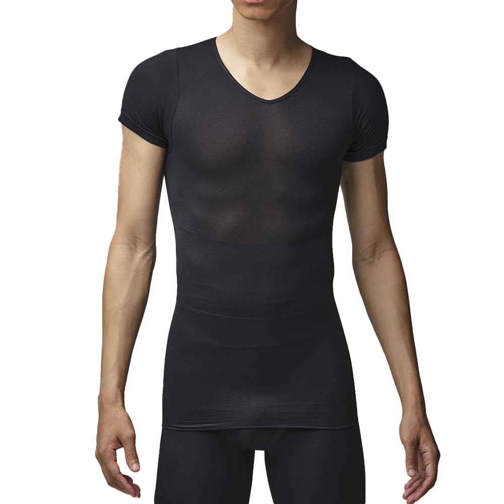 Amazon | [グンゼ] Tシヤツ Vネツク 着て歩いてカロリー消費
